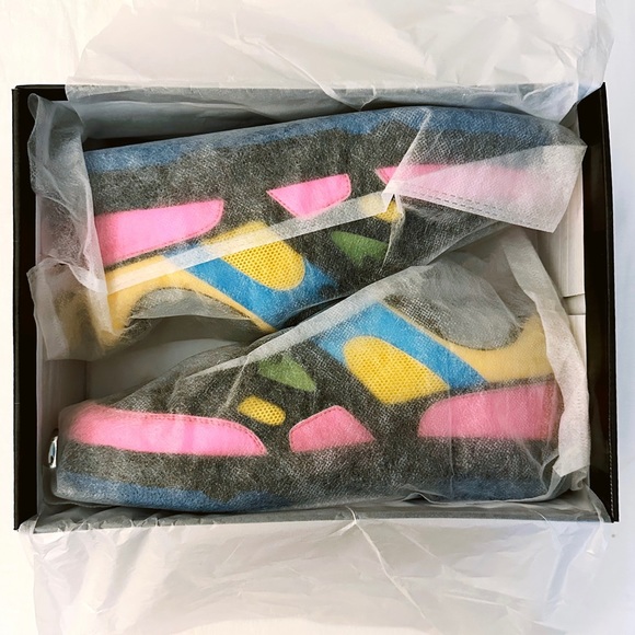 Cape Robbin “Karis” Black Multicolored Sneakers Size 8 - Picture 6 of 10